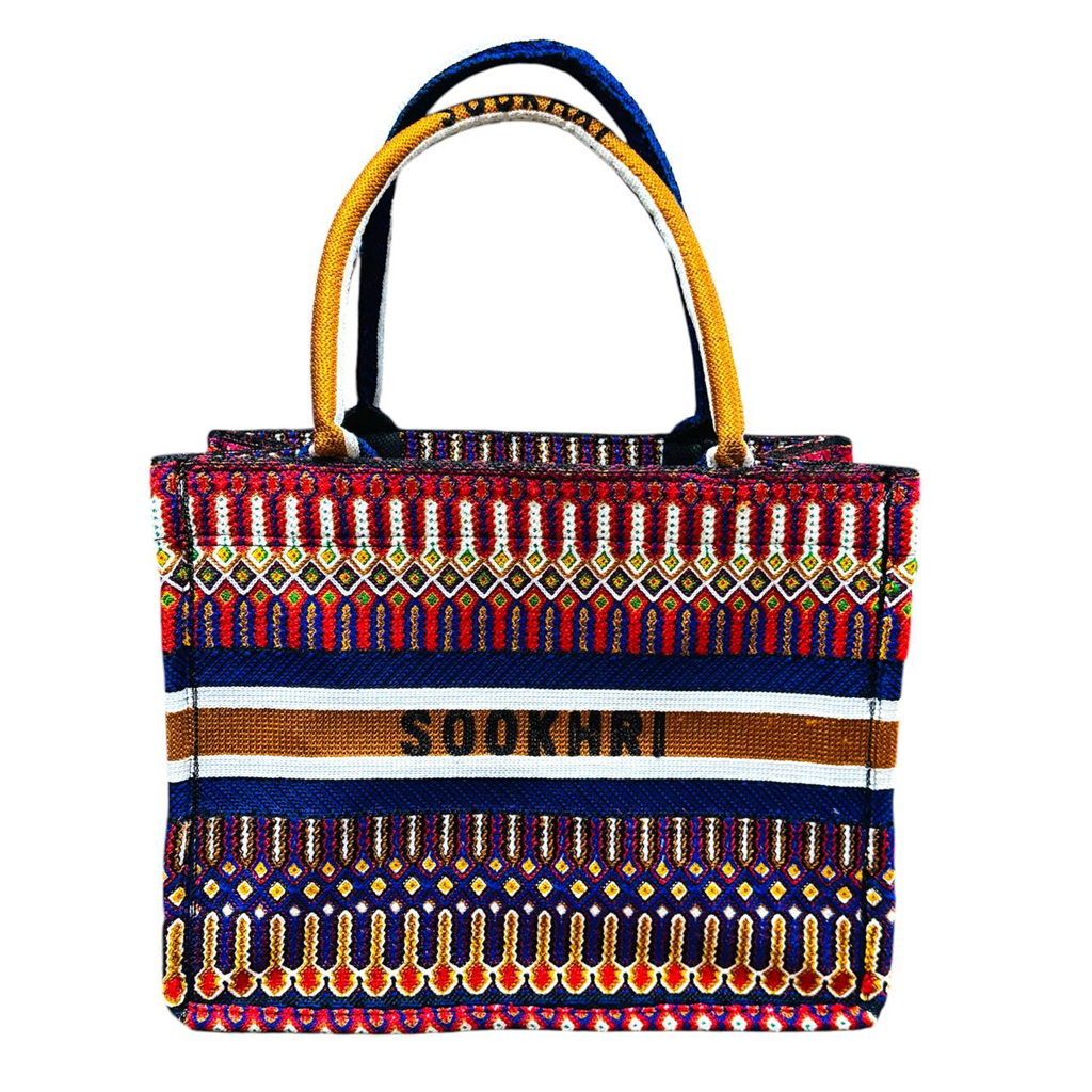 SOOKHIRI Floral Embroidery Handbag