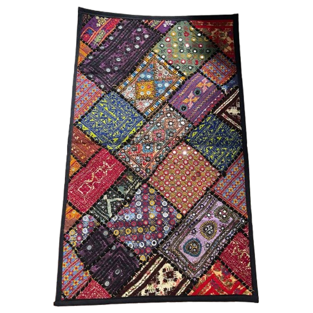 Kutchi Embroidered Patchwork Wall Hanging