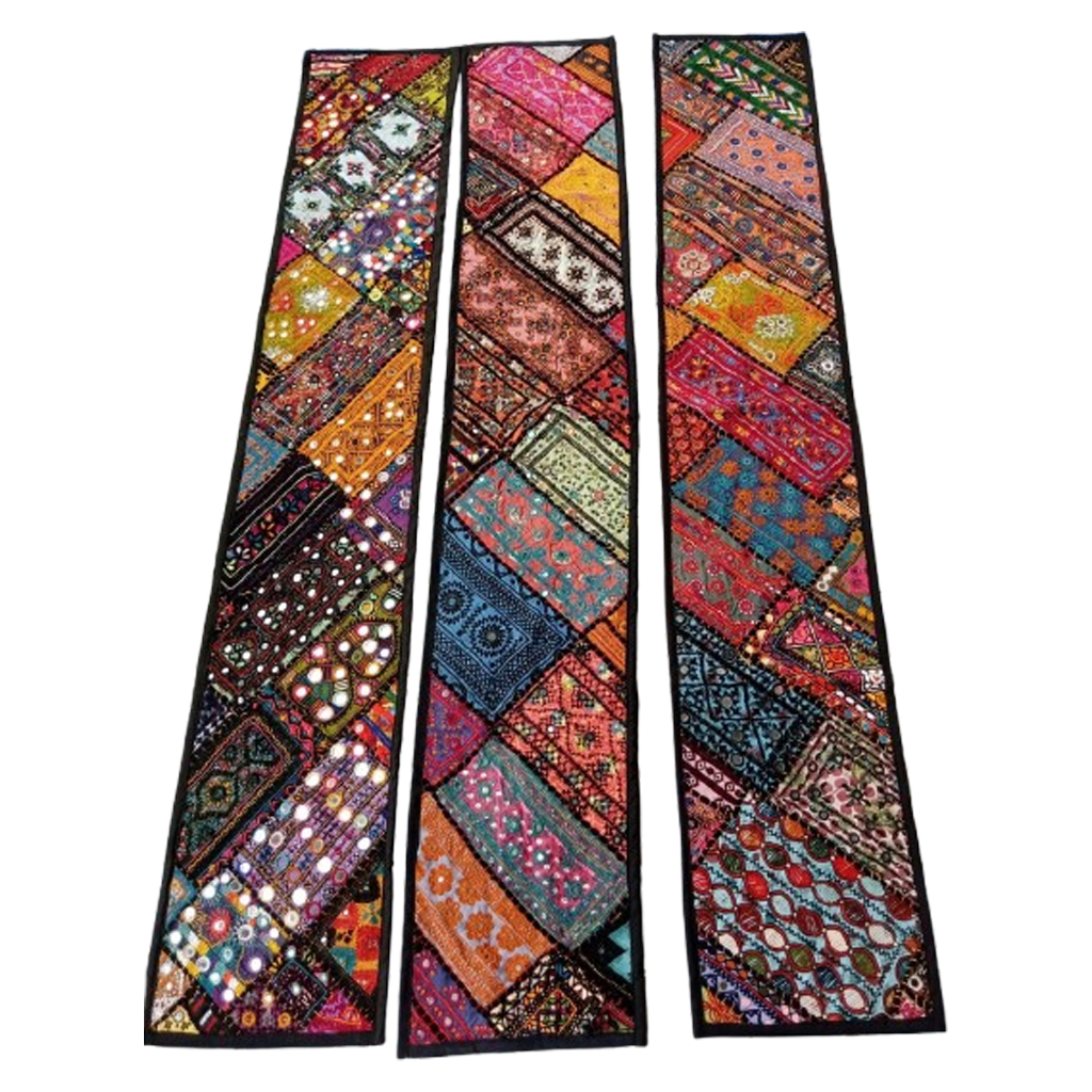 Kutch Embroidered Patchwork Border